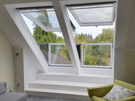 balcon cabrio Velux Tours